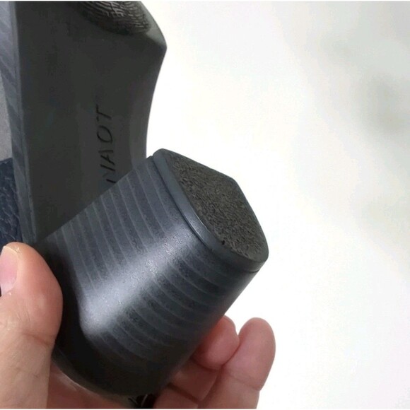 NAOT Sz 37 US 6 Intact Gray Blue Sandals Adjustable Width $169 RT Ankle Strap - Picture 11 of 12